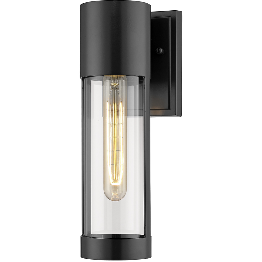 Hester 1 Light 12.5 inch Powder Coated Black Outdoor Wall Sconce